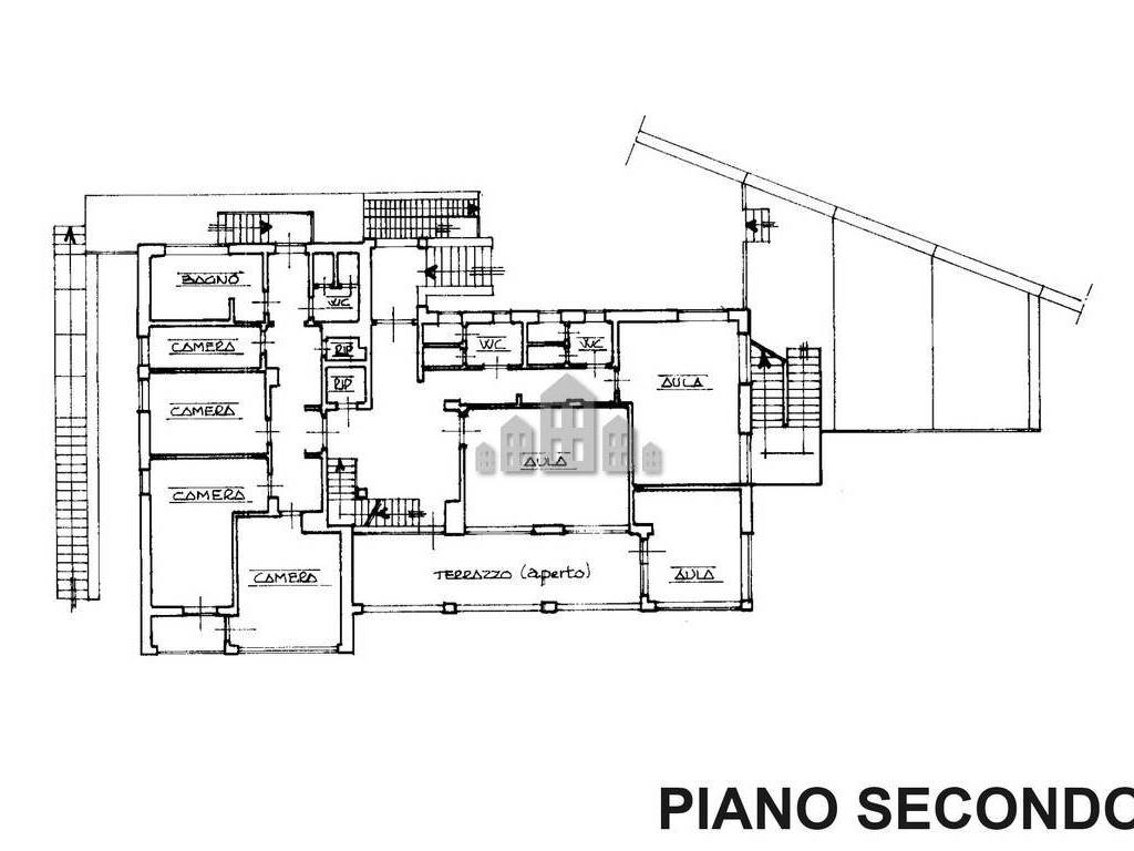 Planimetria secondo piano