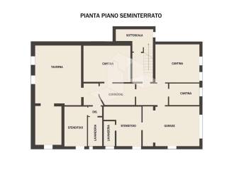 Planimetria Seminterrato