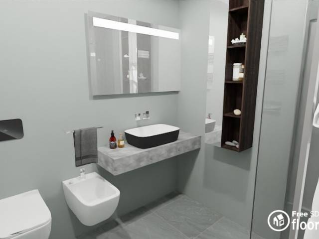 render 1° bagno