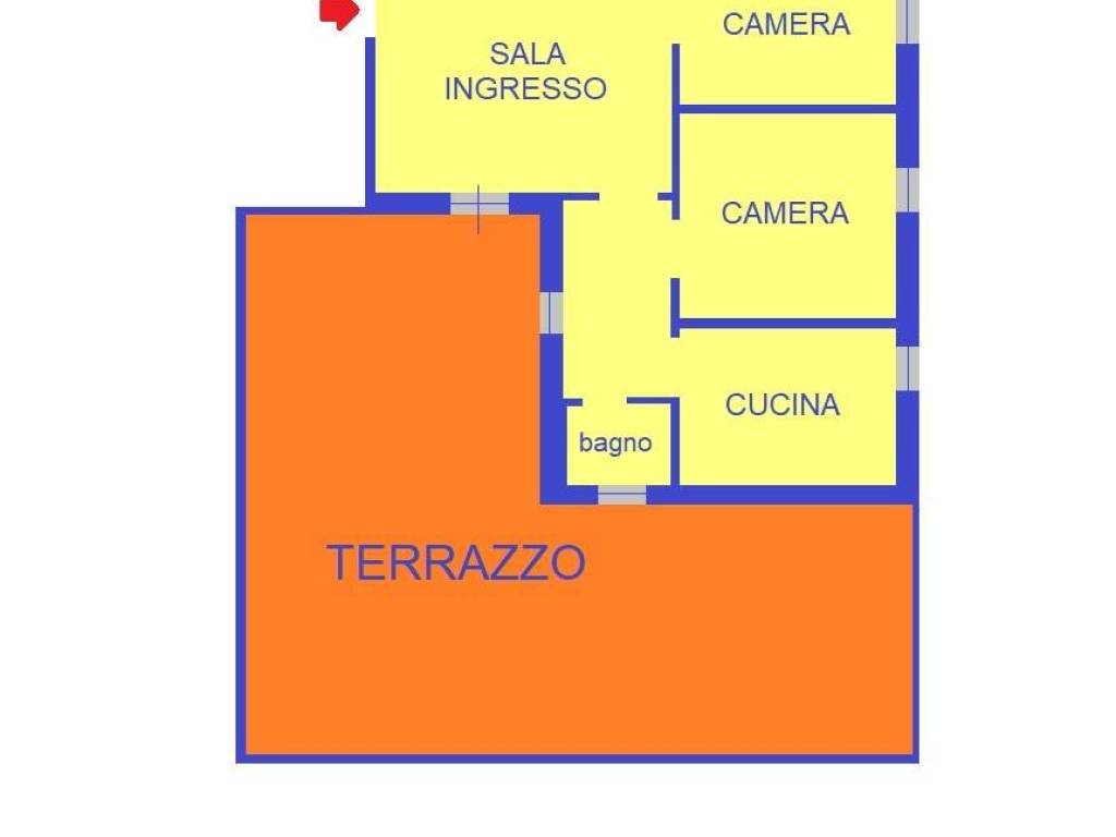 Appartamento buono stato, primo piano, sestri ponente, genova