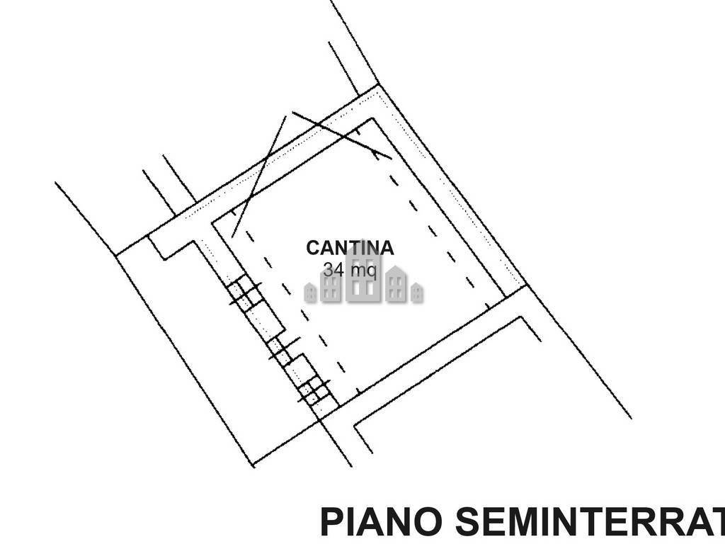 planimetria piano seminterrato