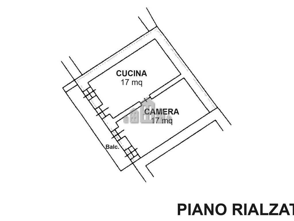 planimetria piano rialzato