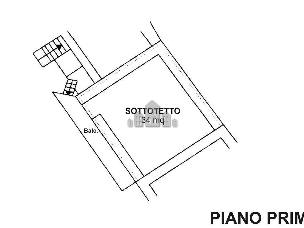 planimetria piano primo