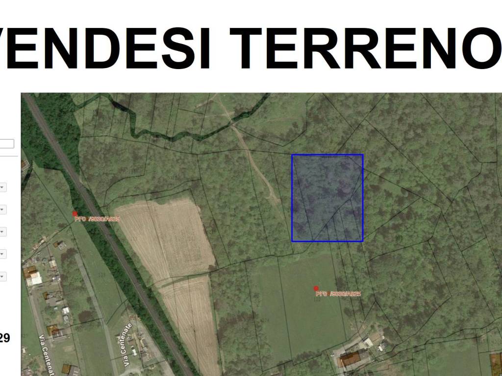 Terreno agricolo via centenate 48, besnate