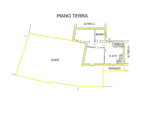 Planimetria piano terra