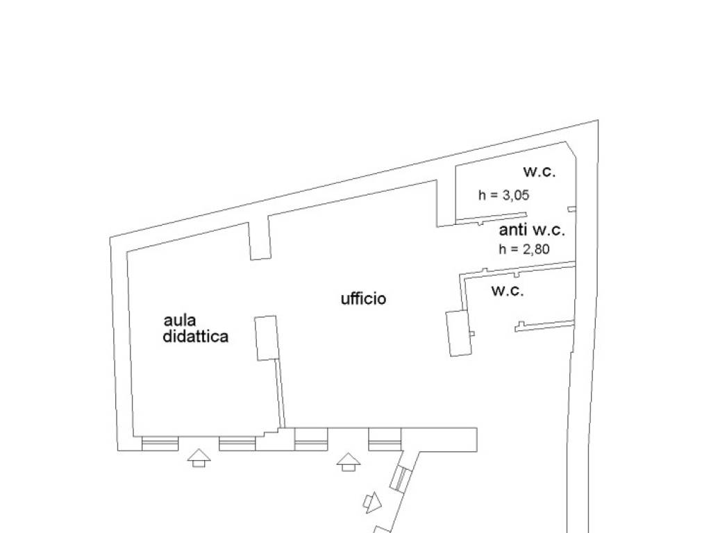 Ufficio - studio via domenico milelli, centro storico, catanzaro