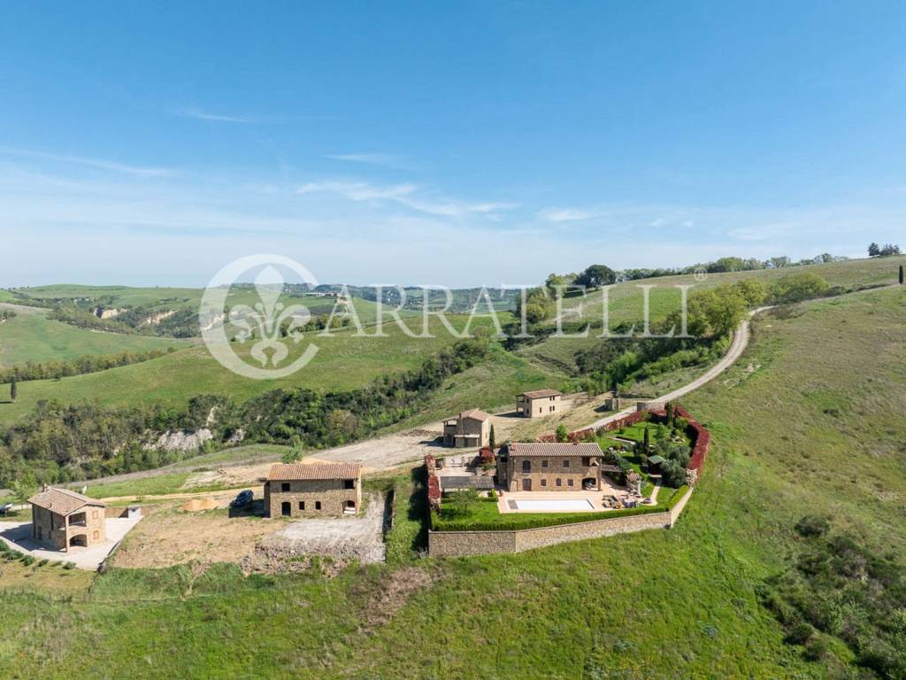 Casale di nuova costruzione a Montalcino