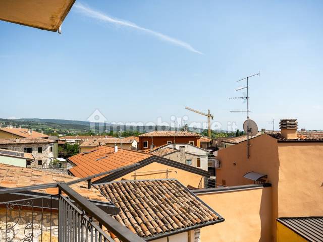 Vista dal balcone