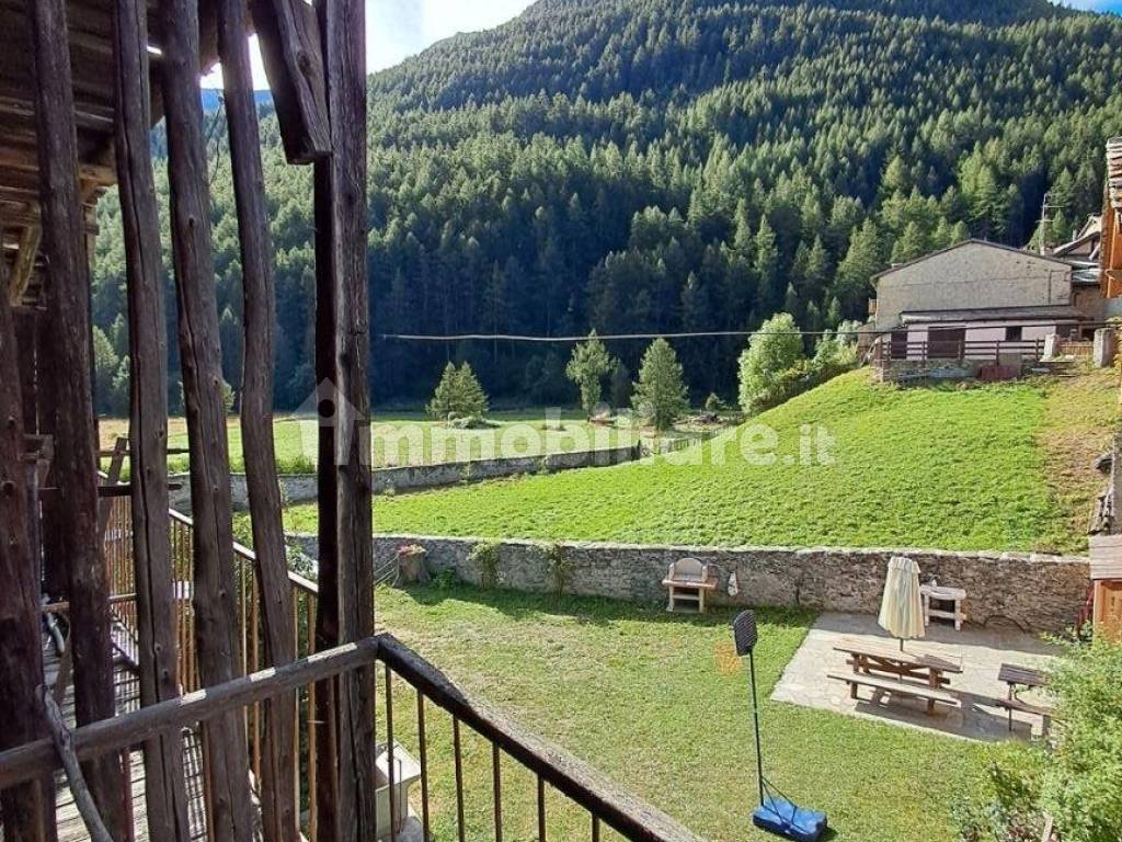 Vista dal balcone
