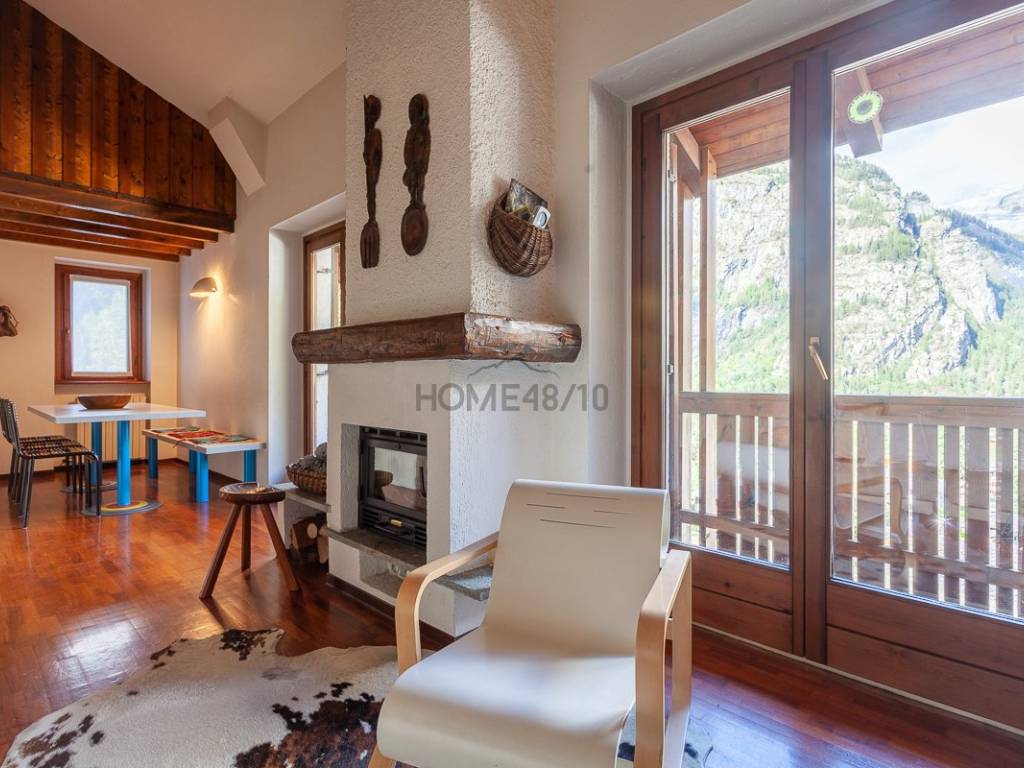 Courmayeur Villair - Appartamento con Vista