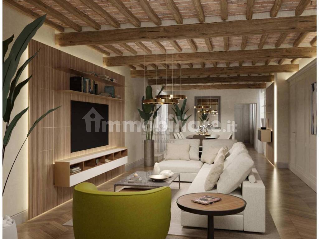 rendering appartamento vendita lucca centro storic