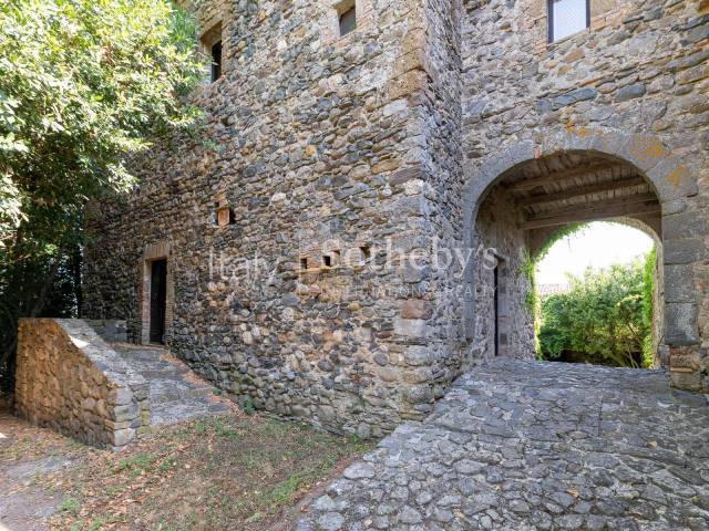 main house portal / stairway to dining room