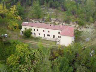 top view of house with 4 flats