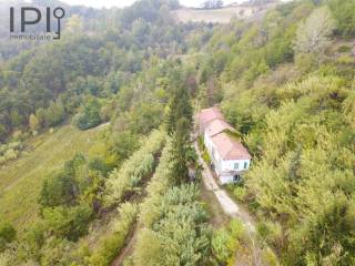 old house seen from above