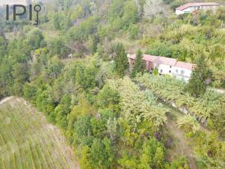 old house seen from above