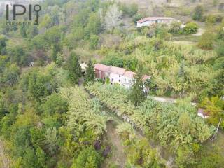 old house seen from above