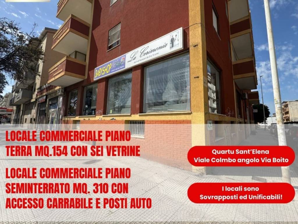 Locale commerciale viale cristoforo colombo 154, quartu, quartu sant'elena