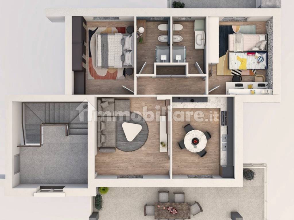Vendita Appartamento Leinì. Quadrilocale in via del Padre. Nuovo, primo ...