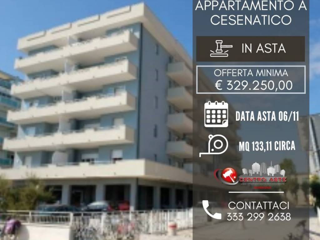 Appartamento all'asta viale g. carducci, 205, 47042 cesenatico italia, cesenatico