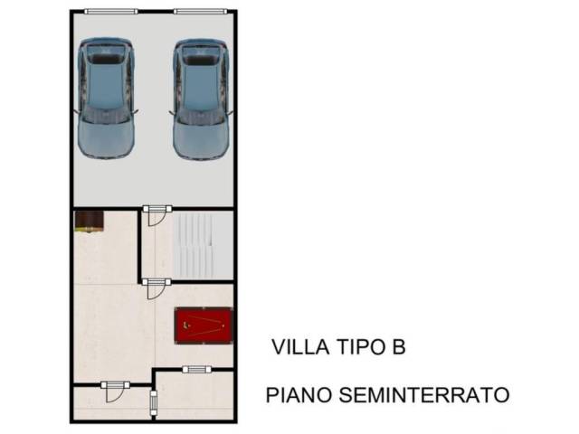 pianta piano seminterrato