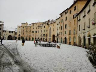 Amfiteatro con la neve