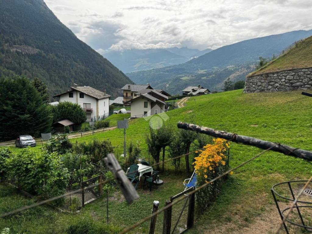 vista dal balcone