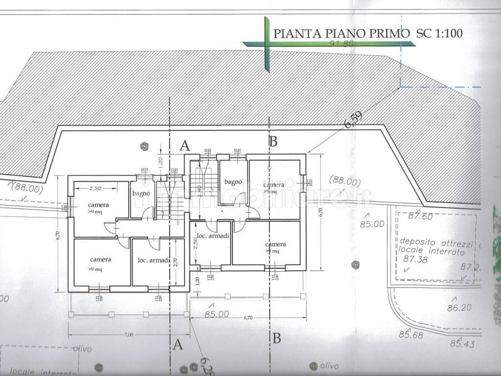 Pianta piano 1