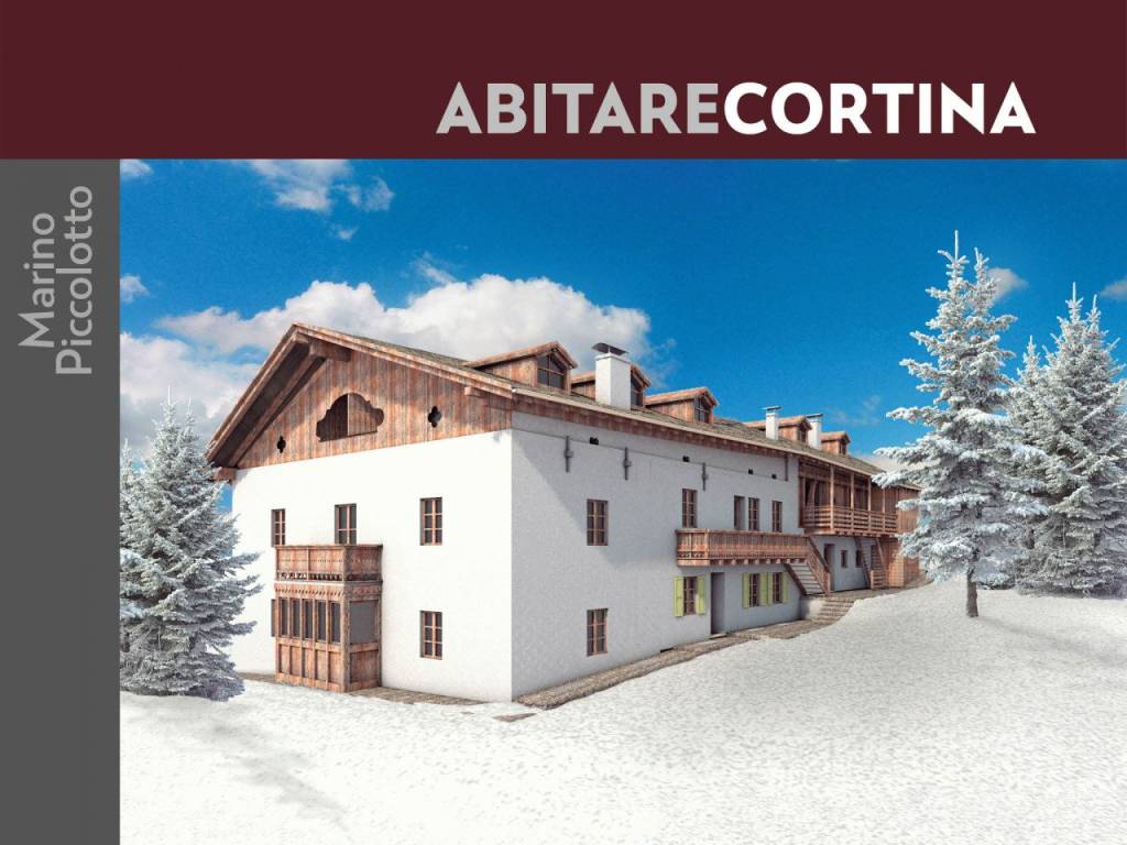 Appartamento località cojana, centro, cortina d'ampezzo