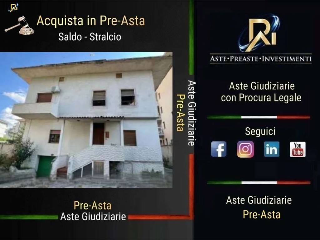 Appartamento all'asta via montenero, 53, sulmona