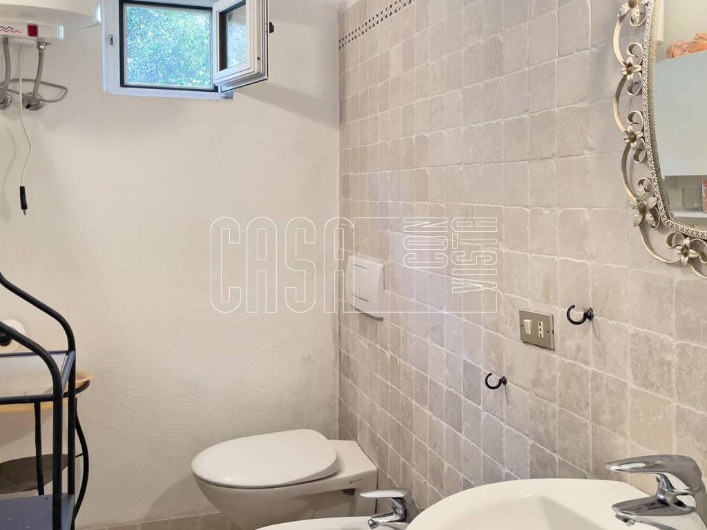 Bagno finestrato con doccia