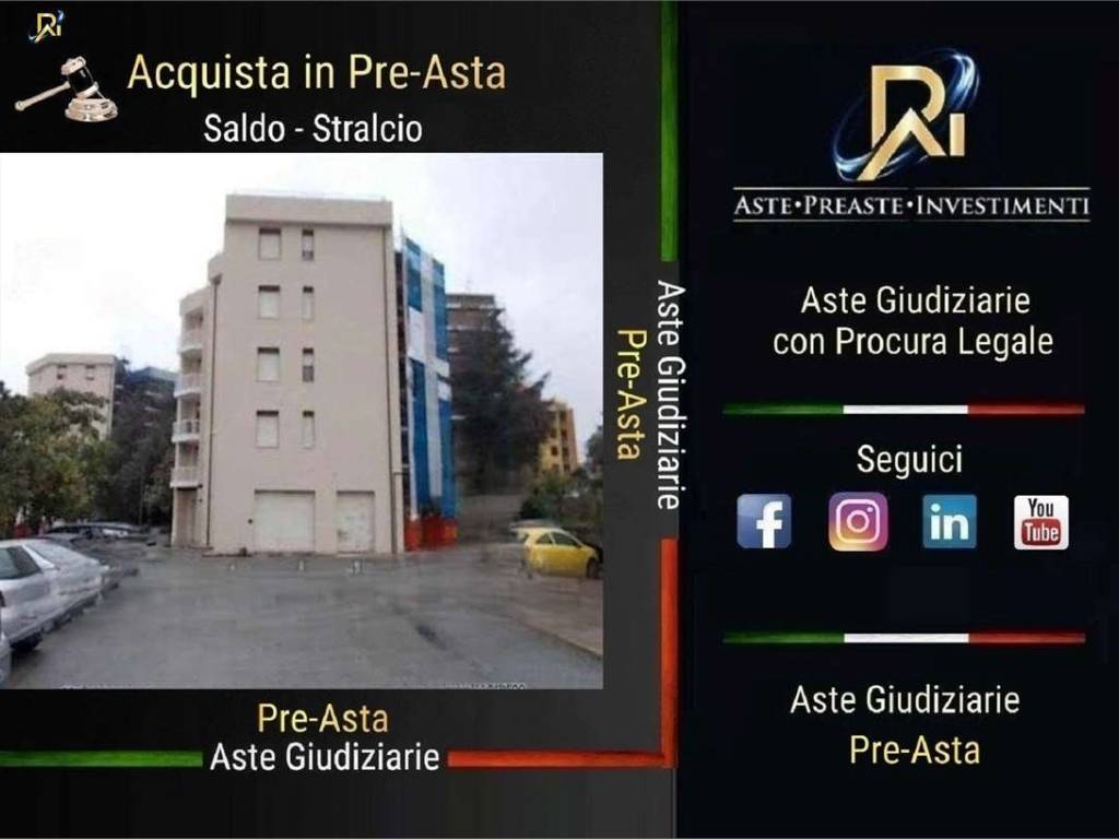 Appartamento all'asta viale barlaam da seminara, catanzaro