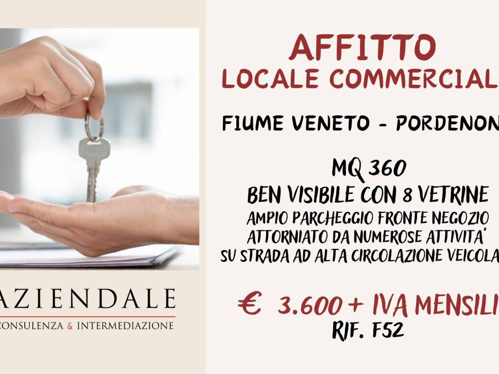 Locale commerciale piazza guglielmo marconi, centro, fiume veneto