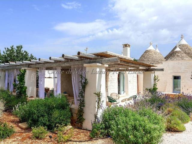 Luxury trulli with pool