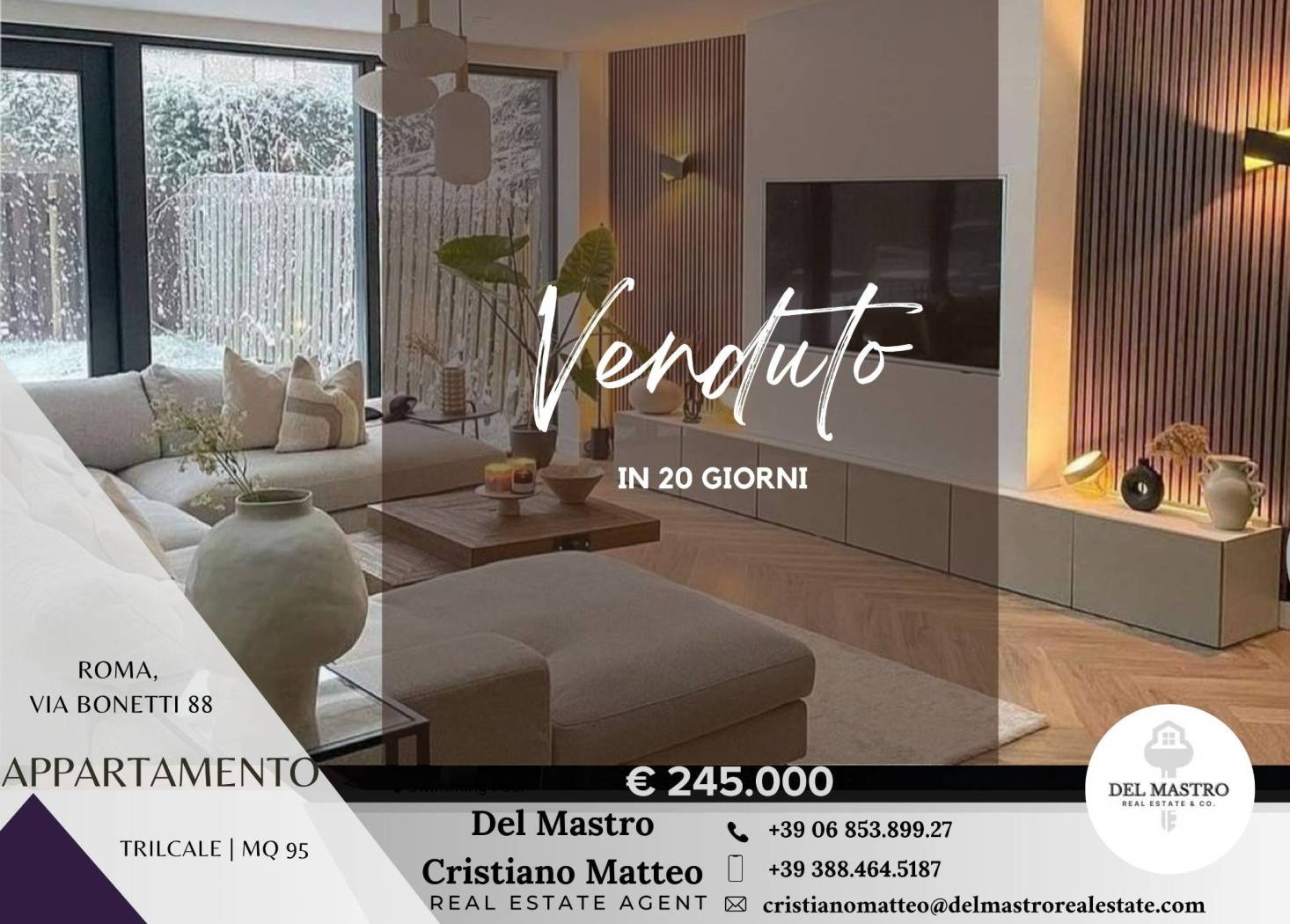 Appartamento in vendita a Roma