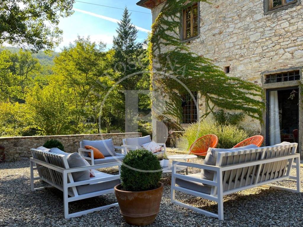 FARMHOUSE WITH DEPENDANCE - Gaiole in Chianti (Si)