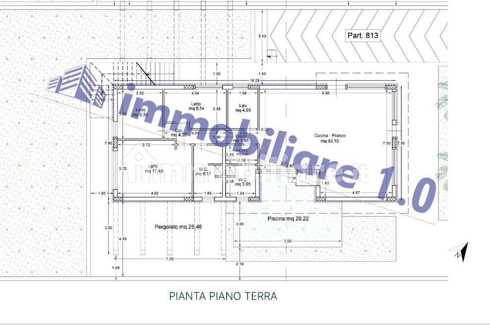 MQ. 137 3 Camere da letto