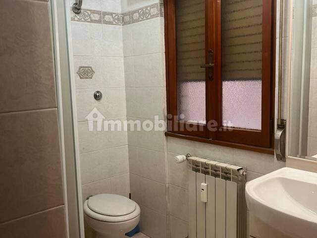 Bagno finestrato con doccia