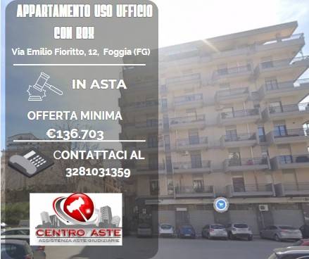 Ufficio all'asta via enzo fioritto, 12, 71121 foggia italia, foggia