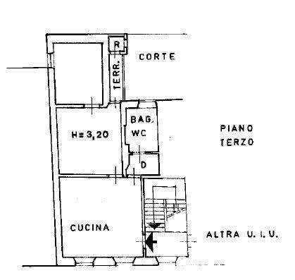 Trilocale buono stato, pontino - bastia, livorno