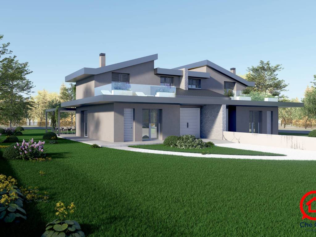 Villa a schiera via ravennate 6498, san martino in fiume, cesena