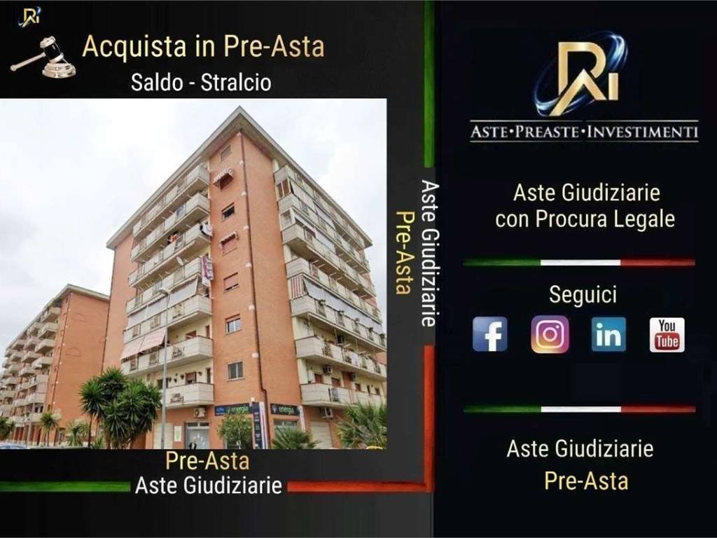 Appartamento all'asta via compagnoni , 22, battipaglia