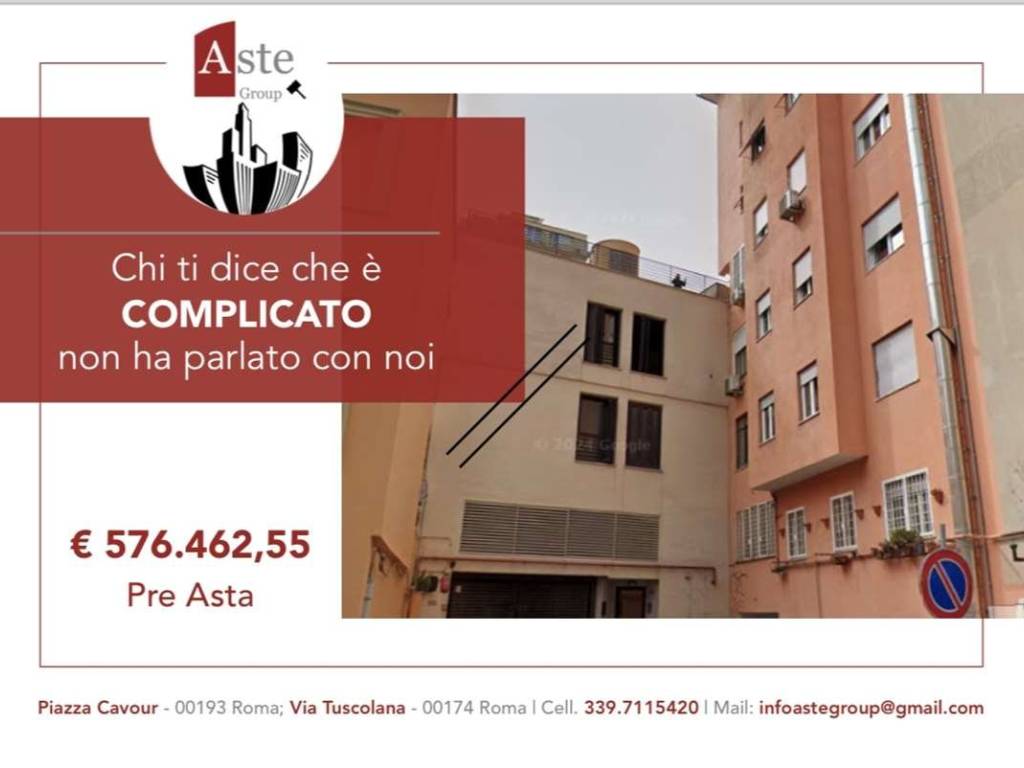 Ufficio all'asta viale trastevere , 182, roma