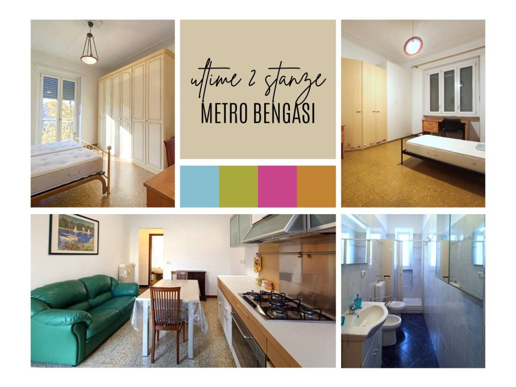 Single room for rent, single room rent via Onorato Vigliani 171