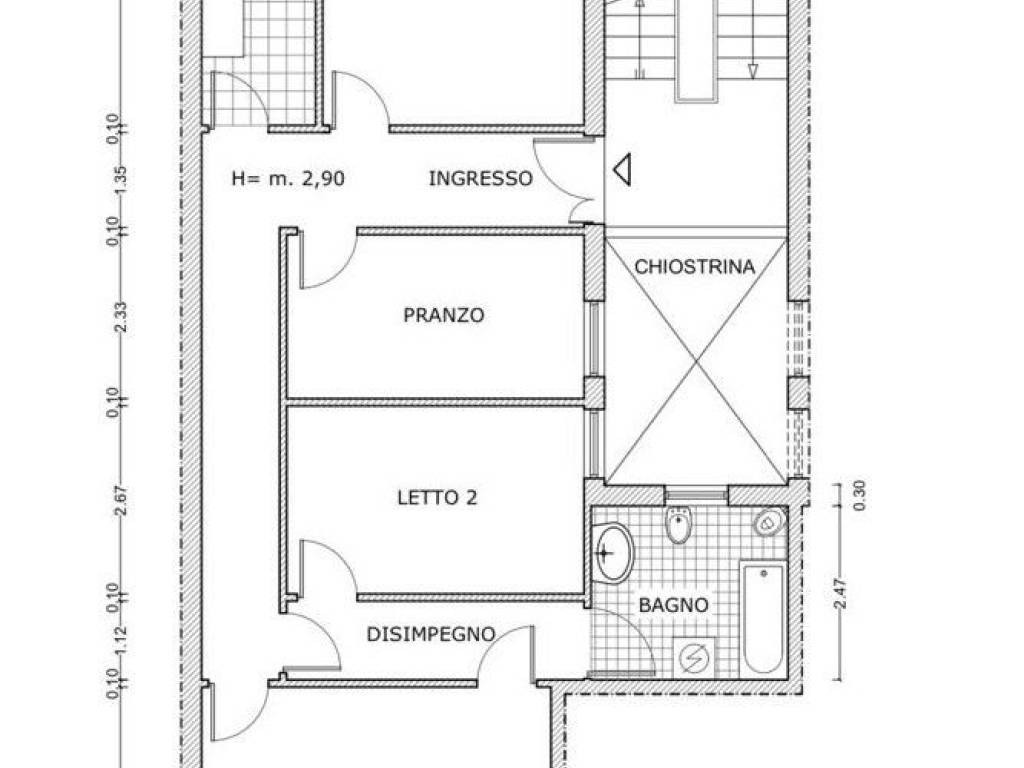 Appartamento via luca de samuele-cagnazzi, poggiofranco, bari