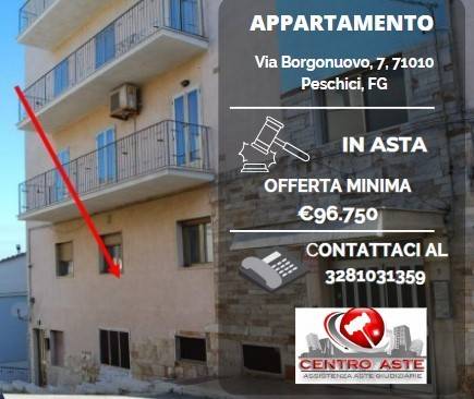 Appartamento all'asta via borgonuovo, 7, 71010 peschici italia, peschici