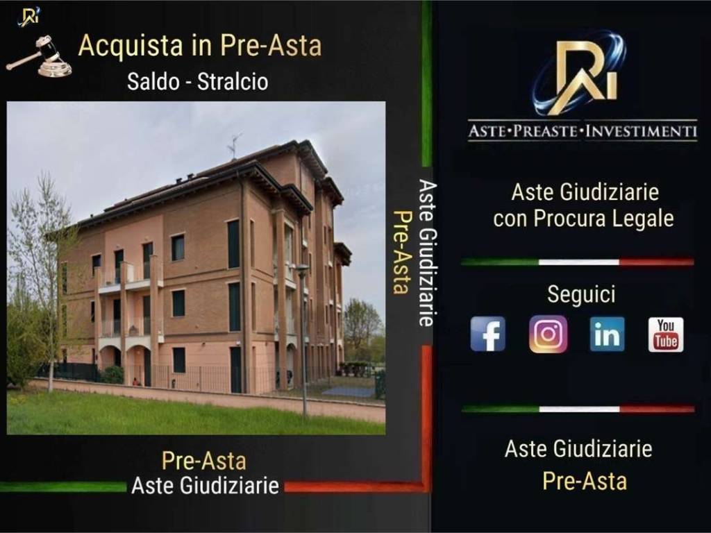 Appartamento all'asta via salvo d'acquisto, 196g, ravarino