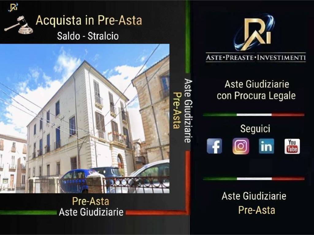 Appartamento all'asta corso telesio , 26, cosenza