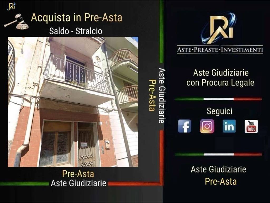 Appartamento all'asta via cavour , 221, scordia