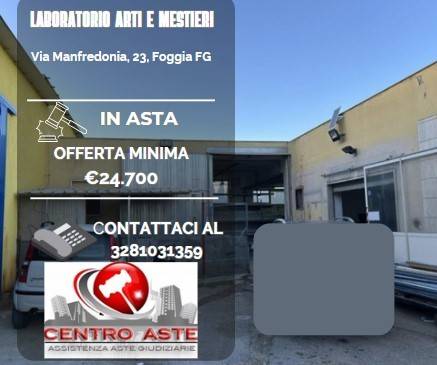 Laboratorio all'asta via manfredonia, 23, 71121 foggia italia, foggia