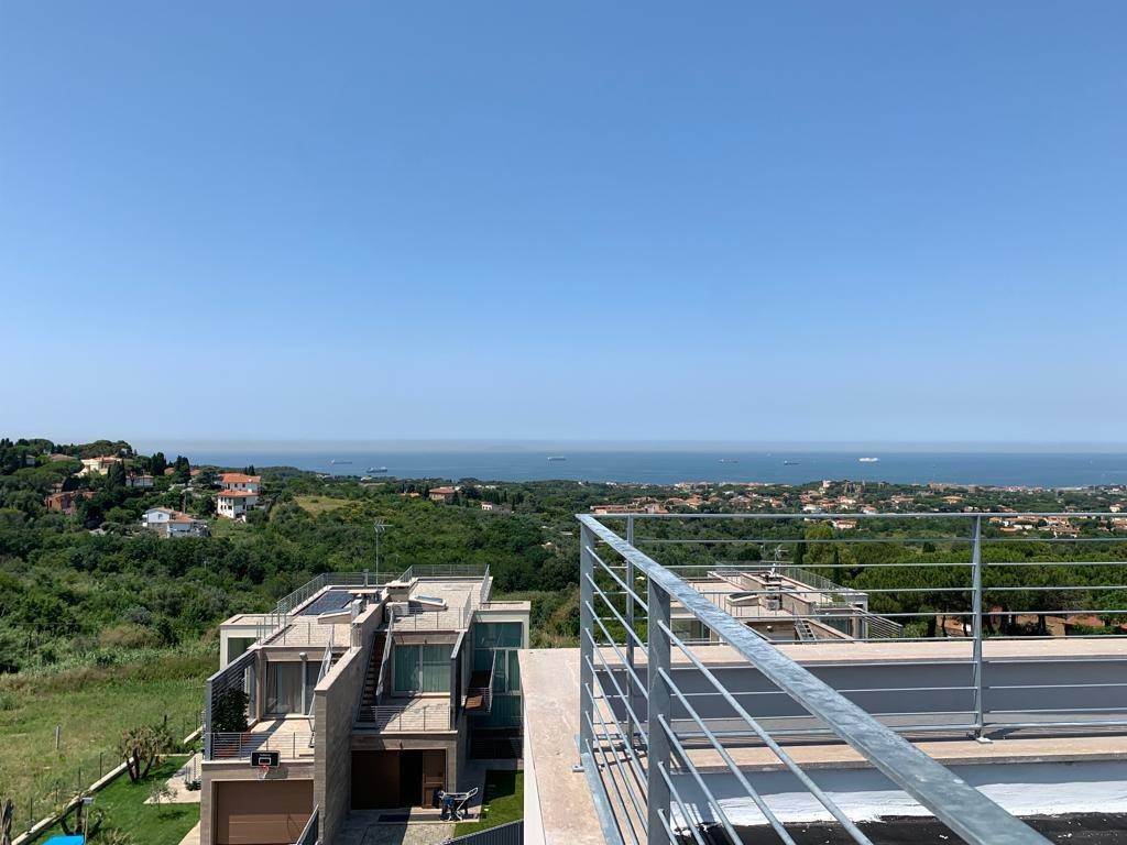 Villa unifamiliare, nuova, 246 m², collinaia - monterotondo, livorno